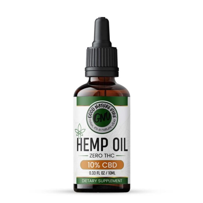 Flasche mit CBD-Öl 10 % – 30 ml