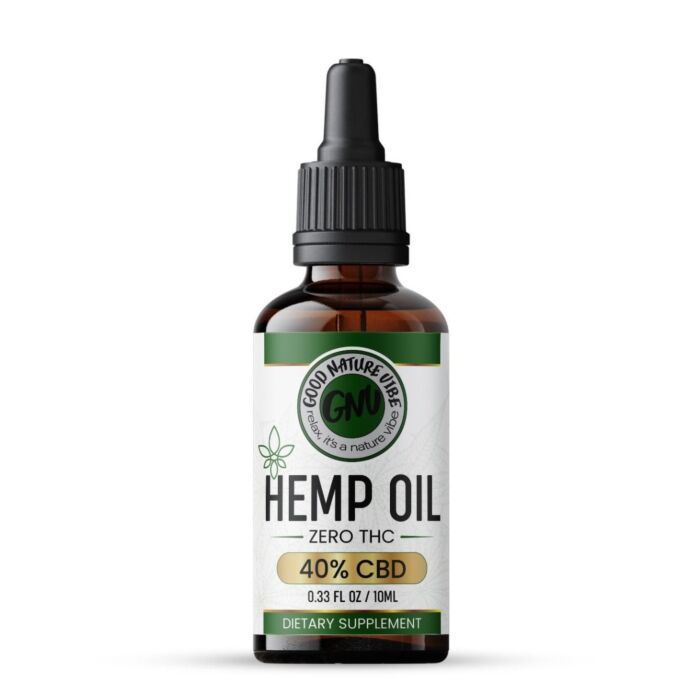 Bottle of CBD Oil 40% – 10 ml / 30 ml