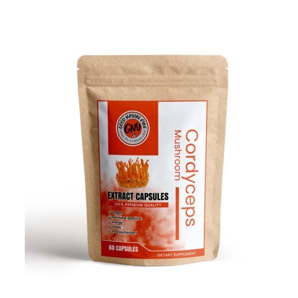 Laat de innerlijke atleet los: de Cordyceps-extractcapsules van Good Nature Vibe - Geef uw gezondheid een boost