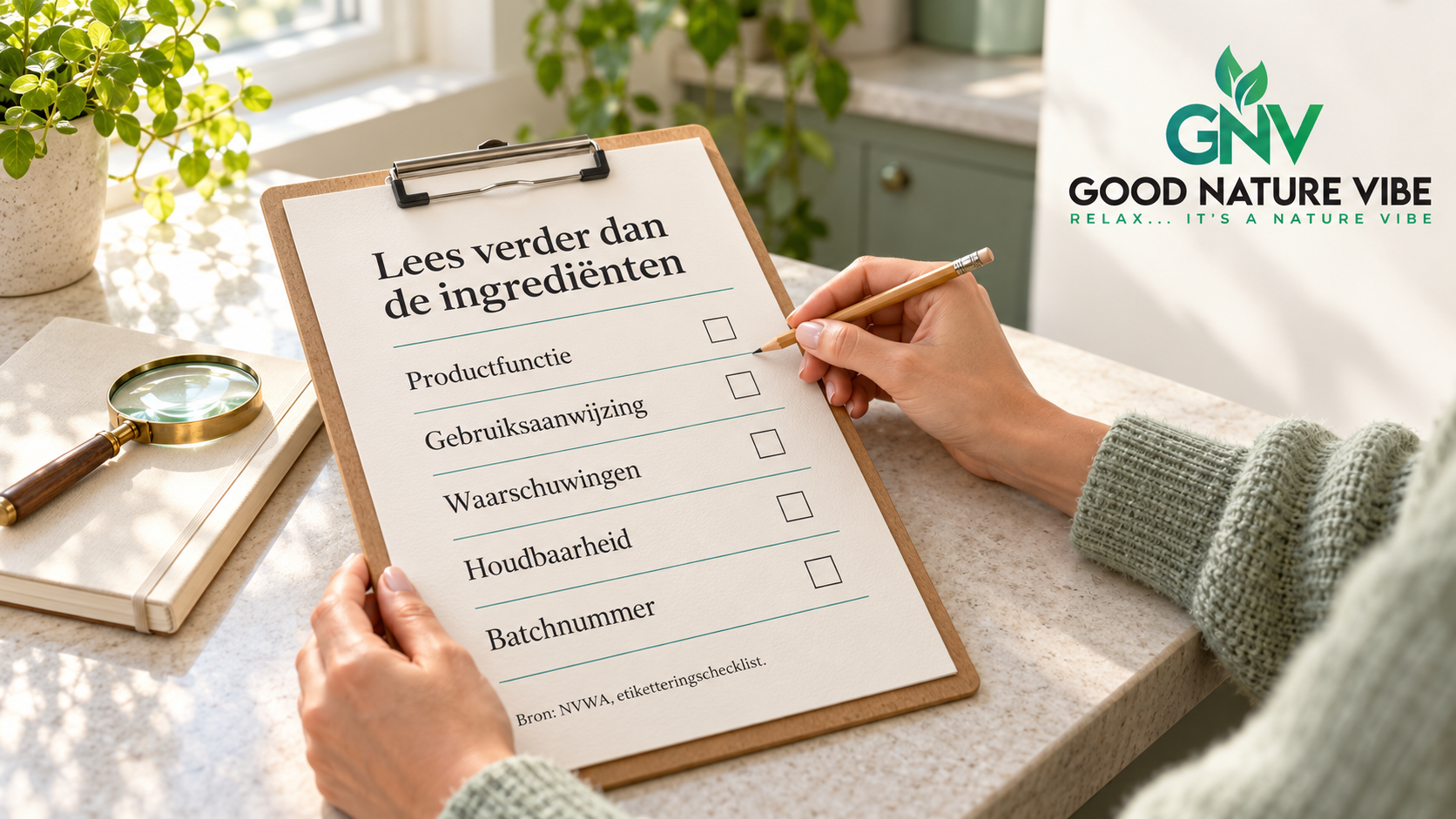 Une checklist présente la fonction, l’utilisation, les précautions, la durabilité et le lot.
